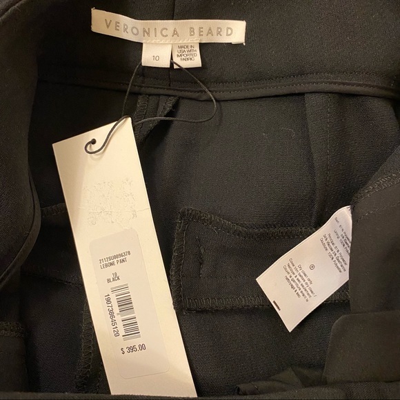 VERONICA BEARD Lebone Flare Pants in Black Size 10 - Picture 9 of 10
